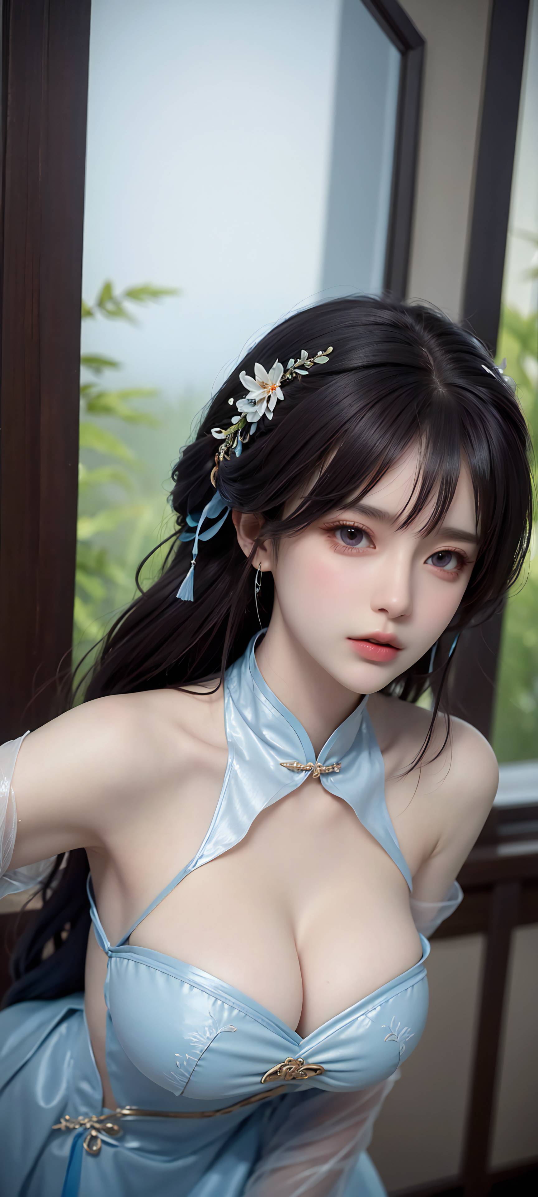 图片[43]-蓝色裙摆0401-六色网