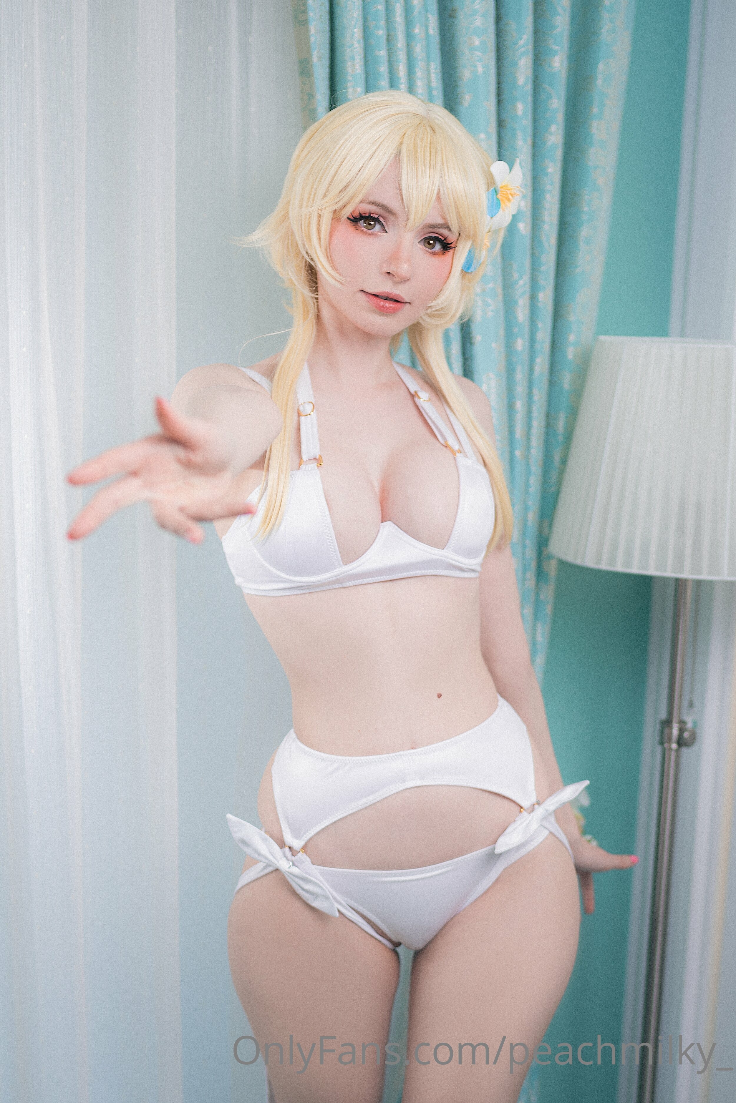 PeachMilky - Lumine Lingerie (Genshin Impact) 1