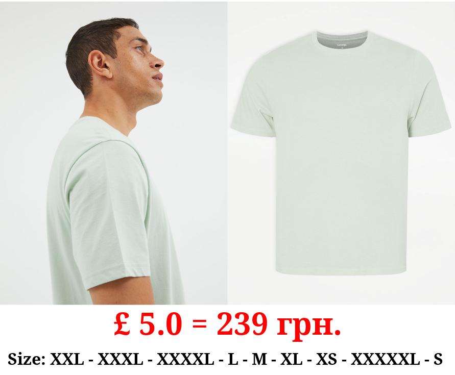 Sage Green Crew Neck T-Shirt