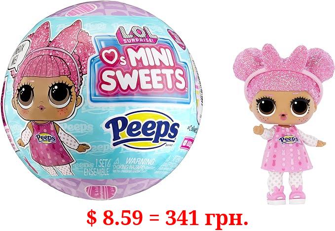 L.O.L. Surprise! LOL Surprise Loves Mini Sweets Peeps - Cute Bunny with Collectible Doll, 7 Surprises, Spring Theme, Peeps Limited Edition Doll- Great Gift for Girls Age 4+