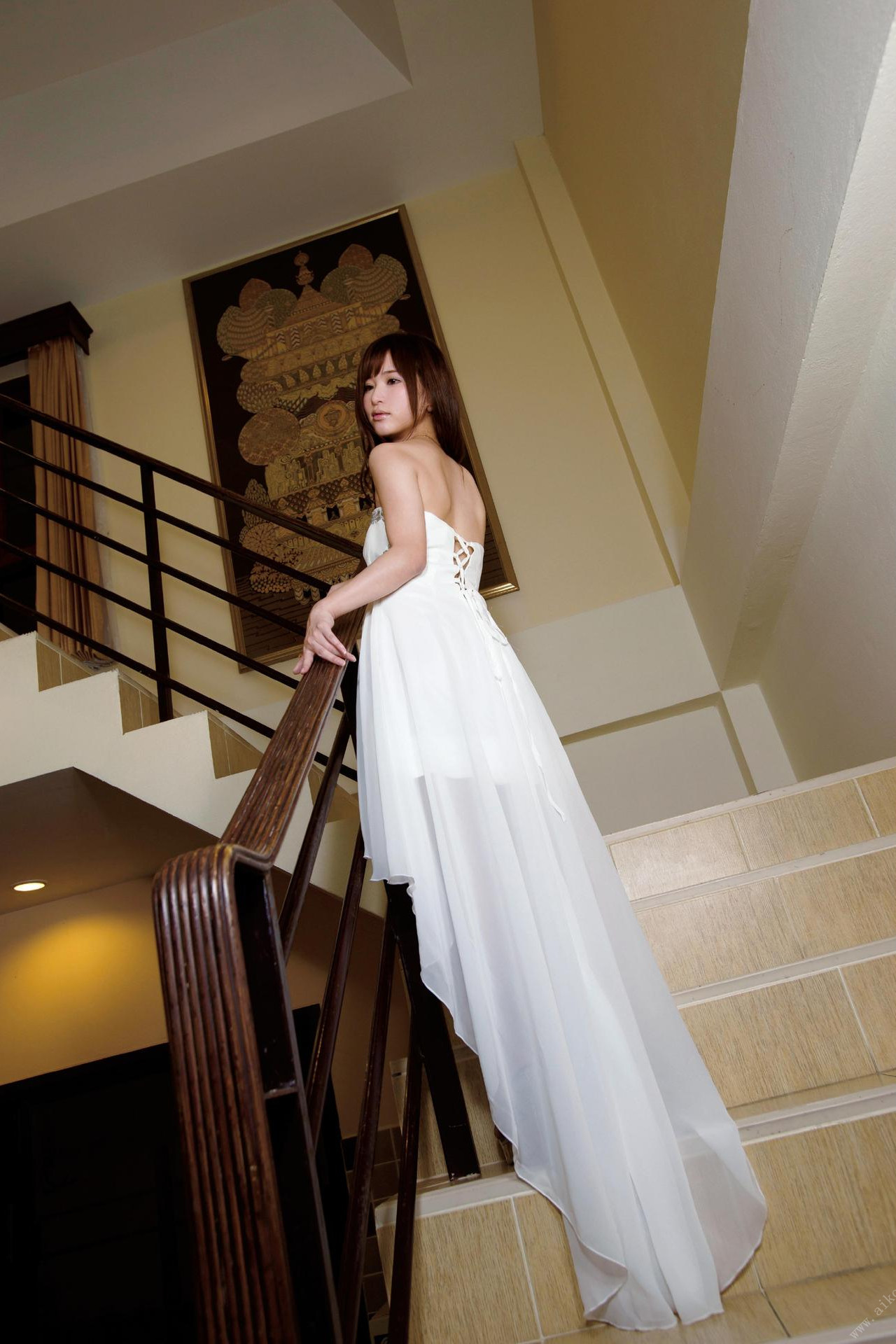 Moe Amatsuka 天使もえ, 写真集 「ANGEL」 Set.03 14