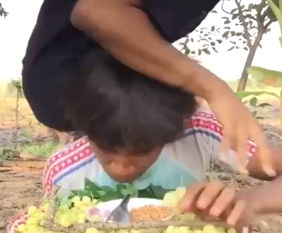 Comiendo en la naturaleza