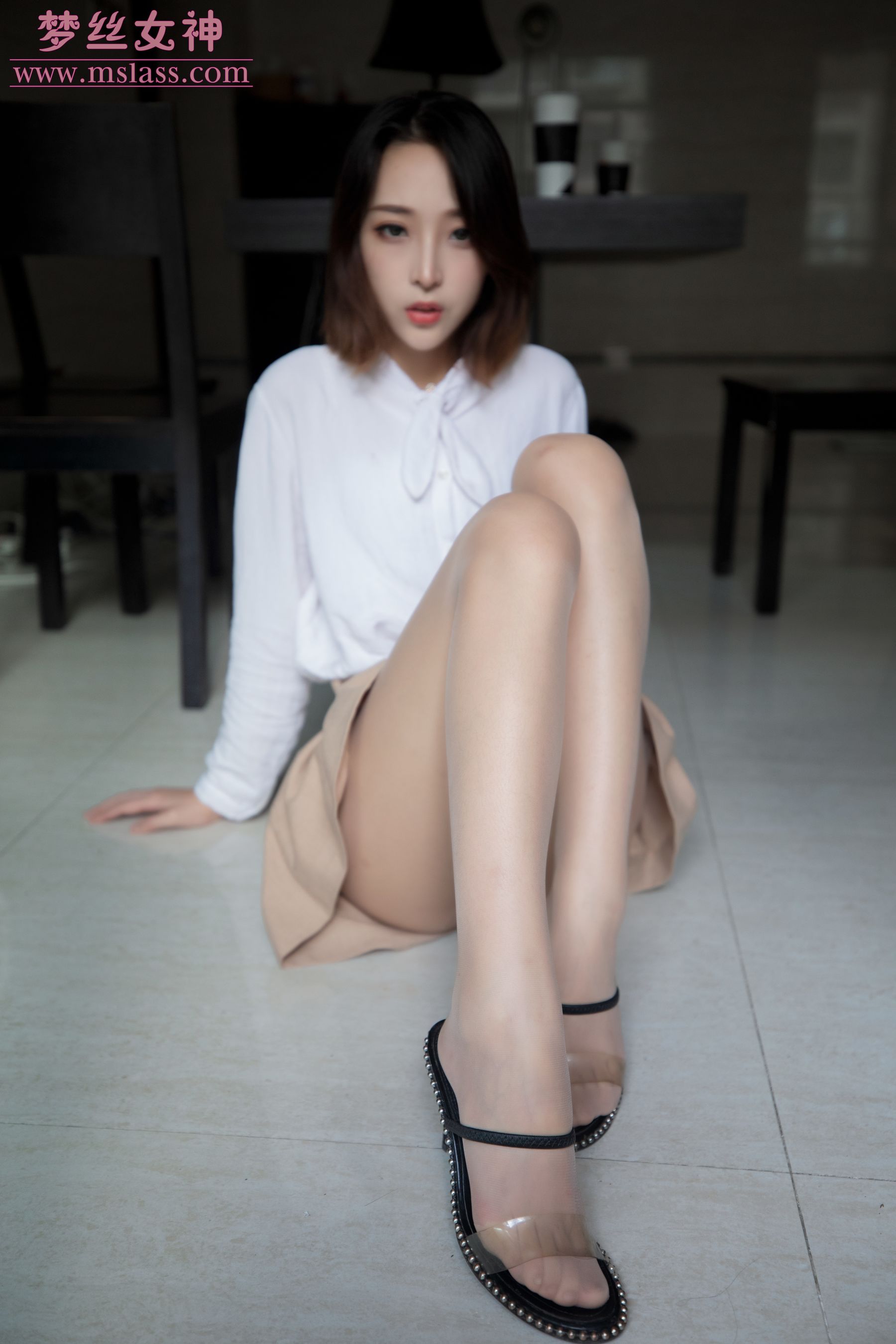 [梦丝女神MSLASS]_乔儿_美女主播（肉色）-写真图集共67P 3