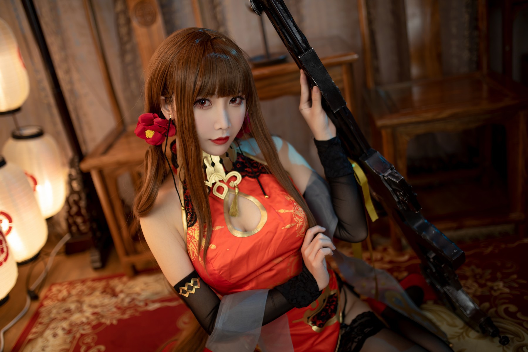 Cosplay 面饼仙儿 DSR50 红牡丹 25