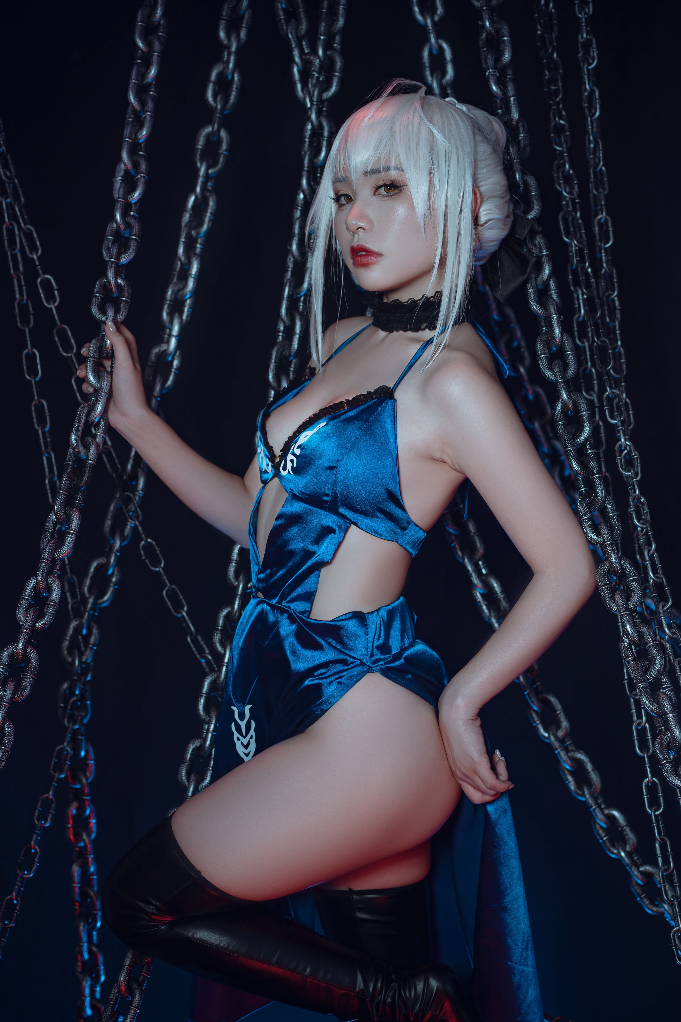 爆机少女喵小吉 - Fate stay night 黑呆 [92P-962MB] 30