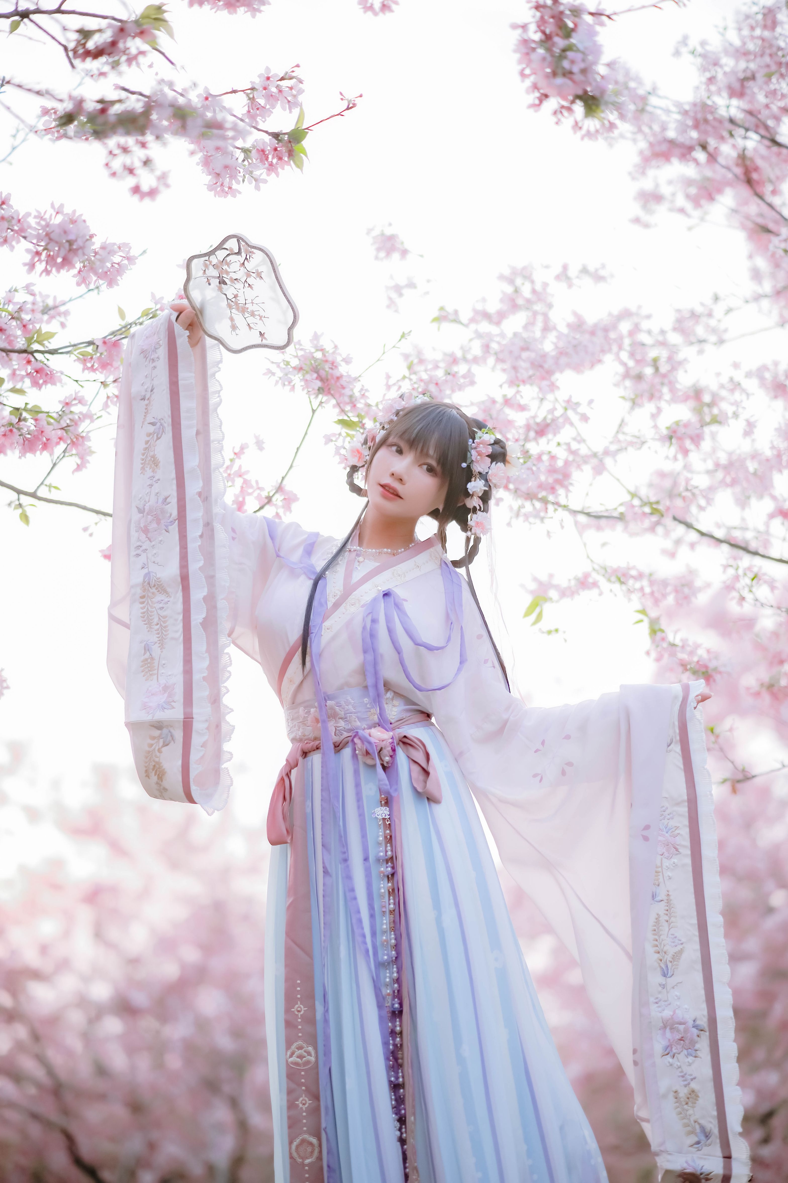 喵子Nyako - 樱花汉服 花神祈愿 [52P-219MB] 2