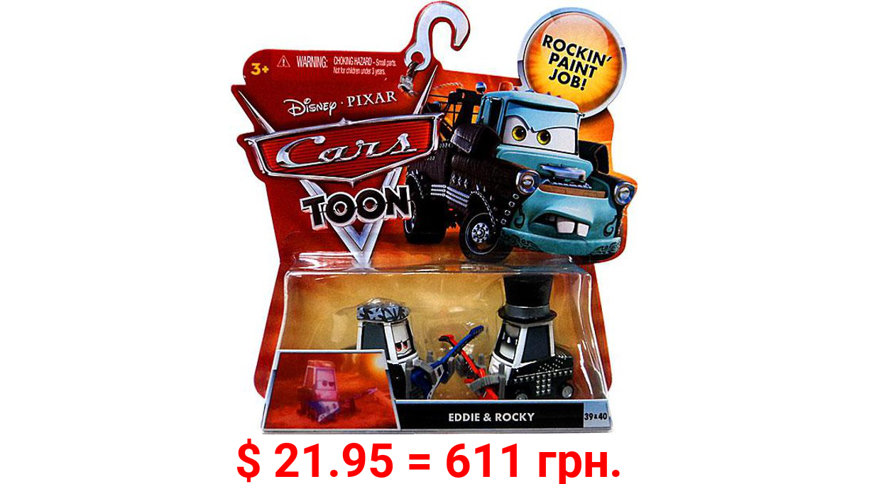 Disney Cars Main Series Eddie & Rocky Diecast Car 2-Pack