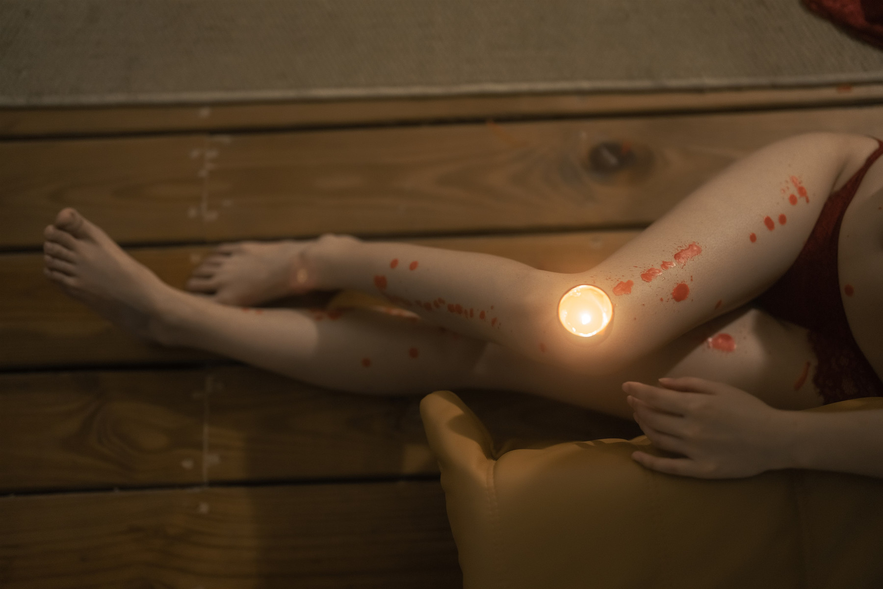 Cosplay 桃良阿宅 红烛 35