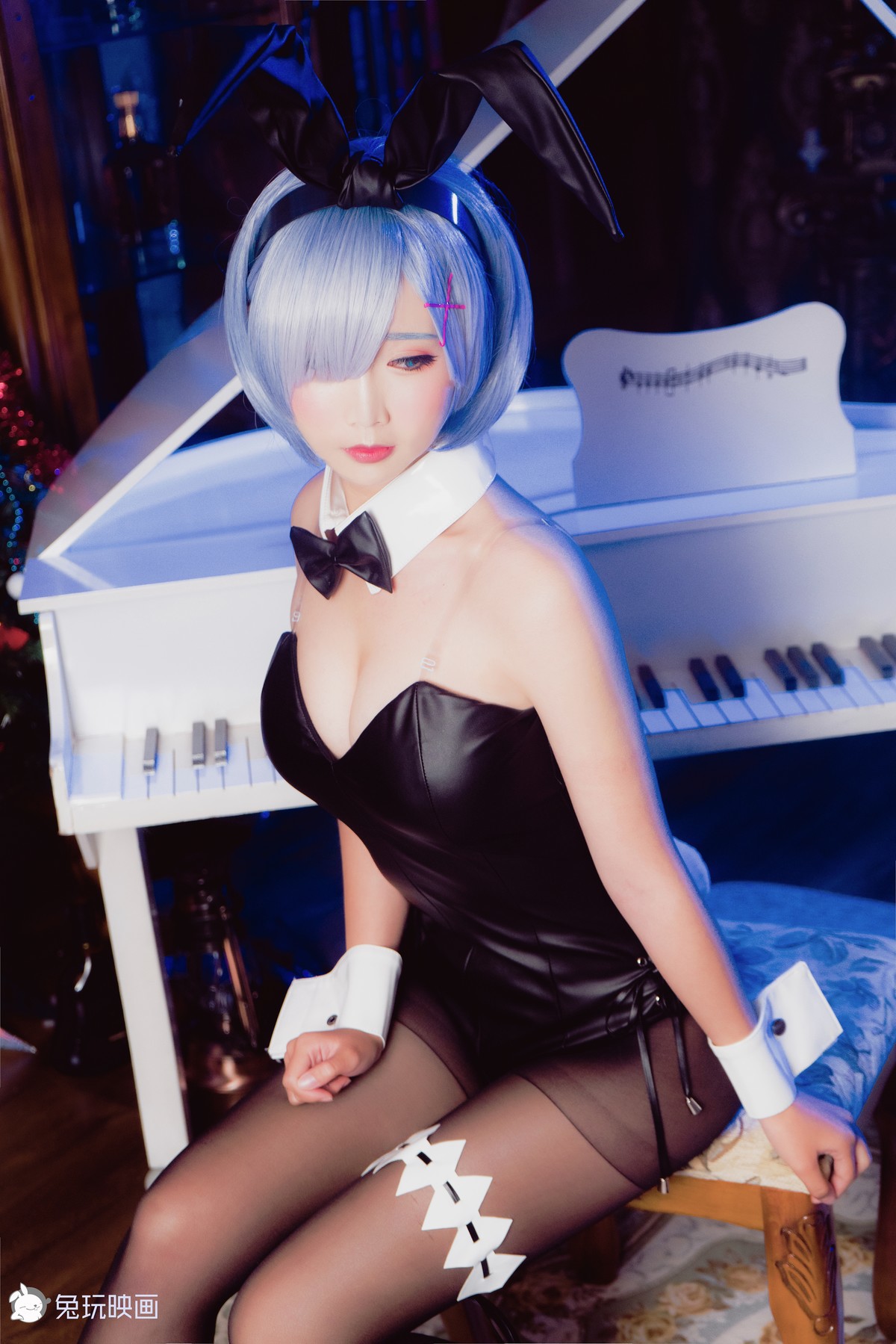 Cosplay 面饼仙儿 兔女郎 32