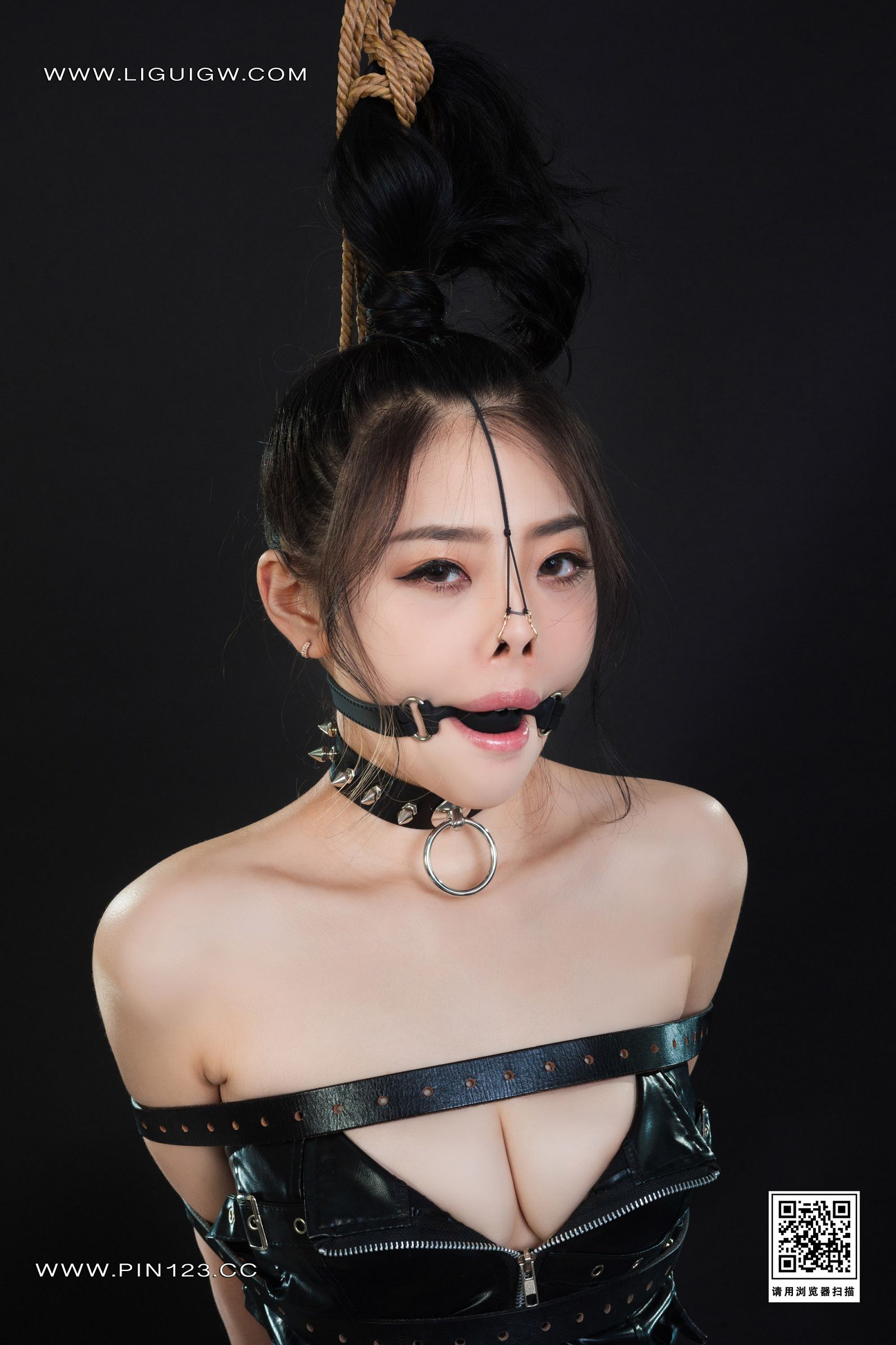 图片[18]-[Ligui丽柜]2023.10.26 欲女皮缚 小智贤-六色网