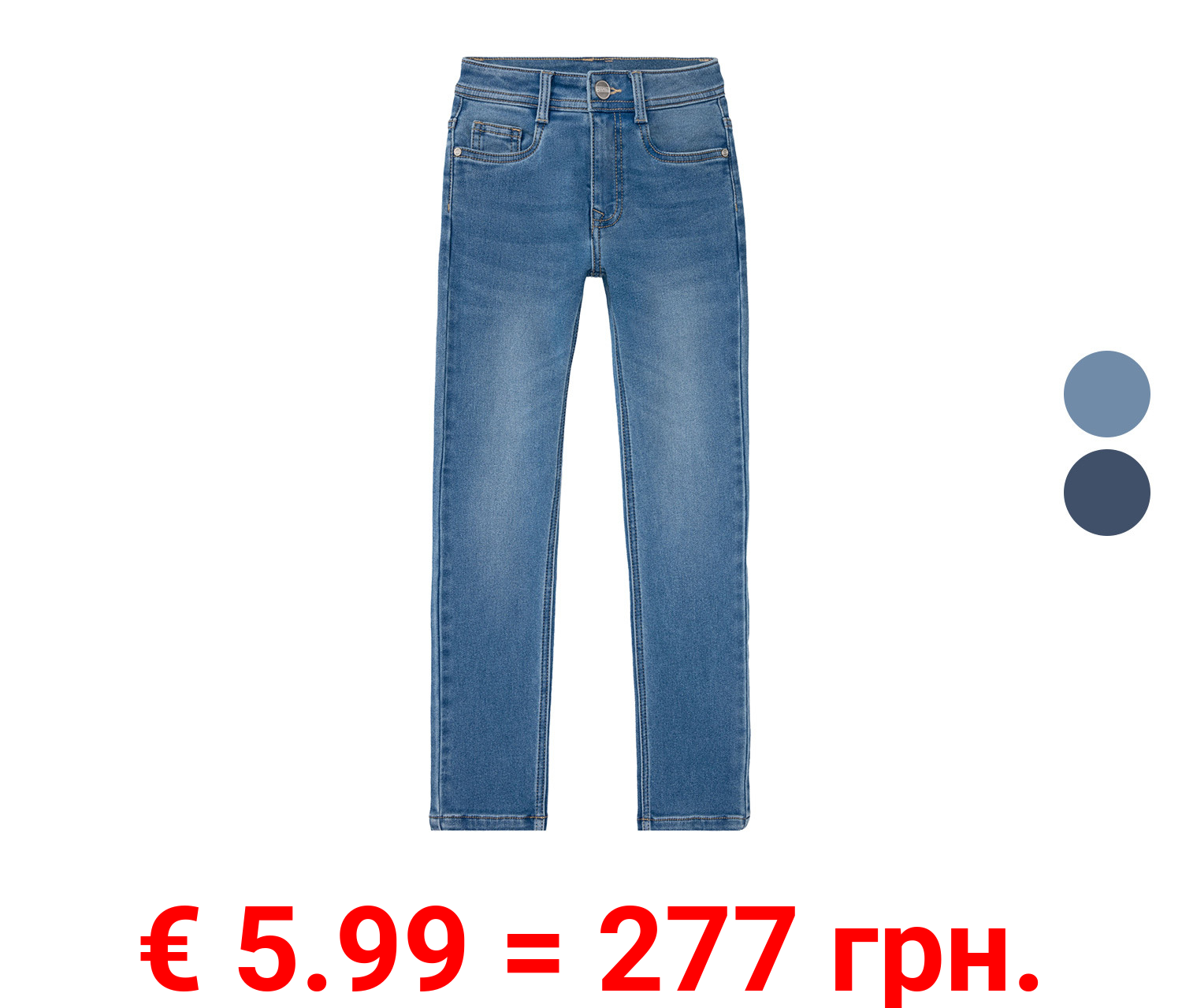 pepperts!® Jungen Sweatdenim, Skinny Fit, im 5-Pocket-Style