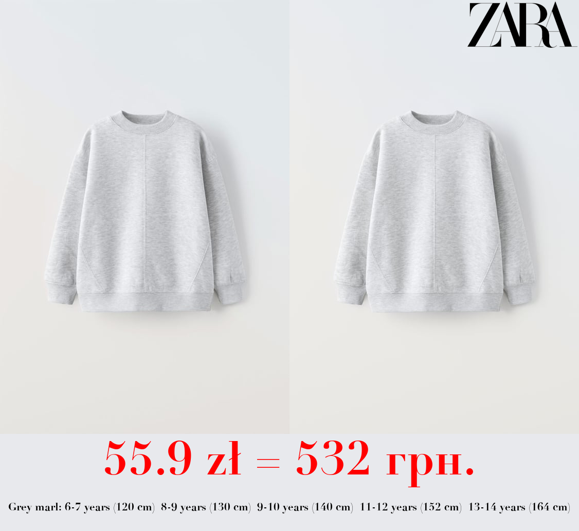 BASIC PLUSH SWEATSHIRT