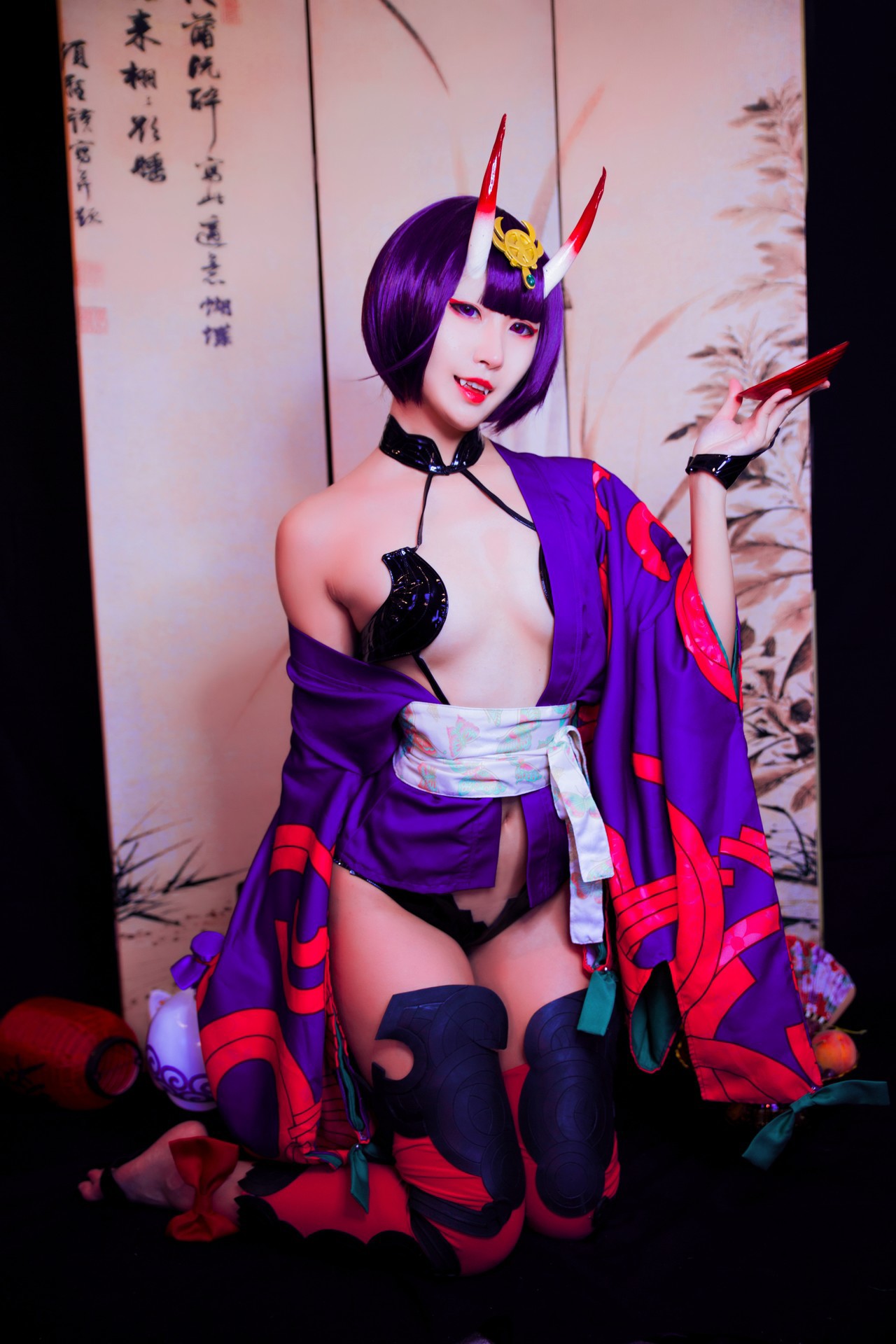 Cosplay Misswarmj 酒吞童子女仆 Shuten Douji 3