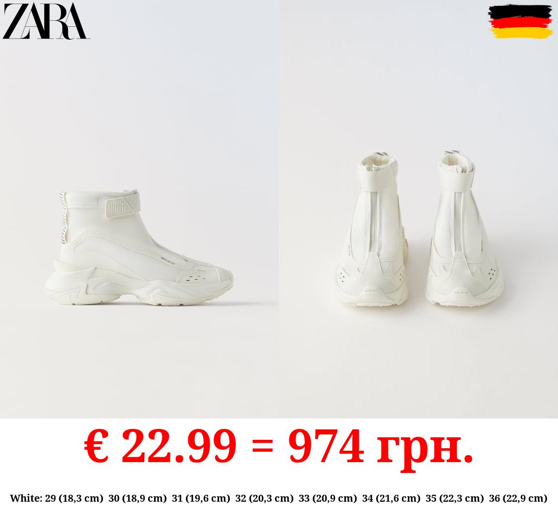 TECHNICAL HIGH TOP SNEAKERS