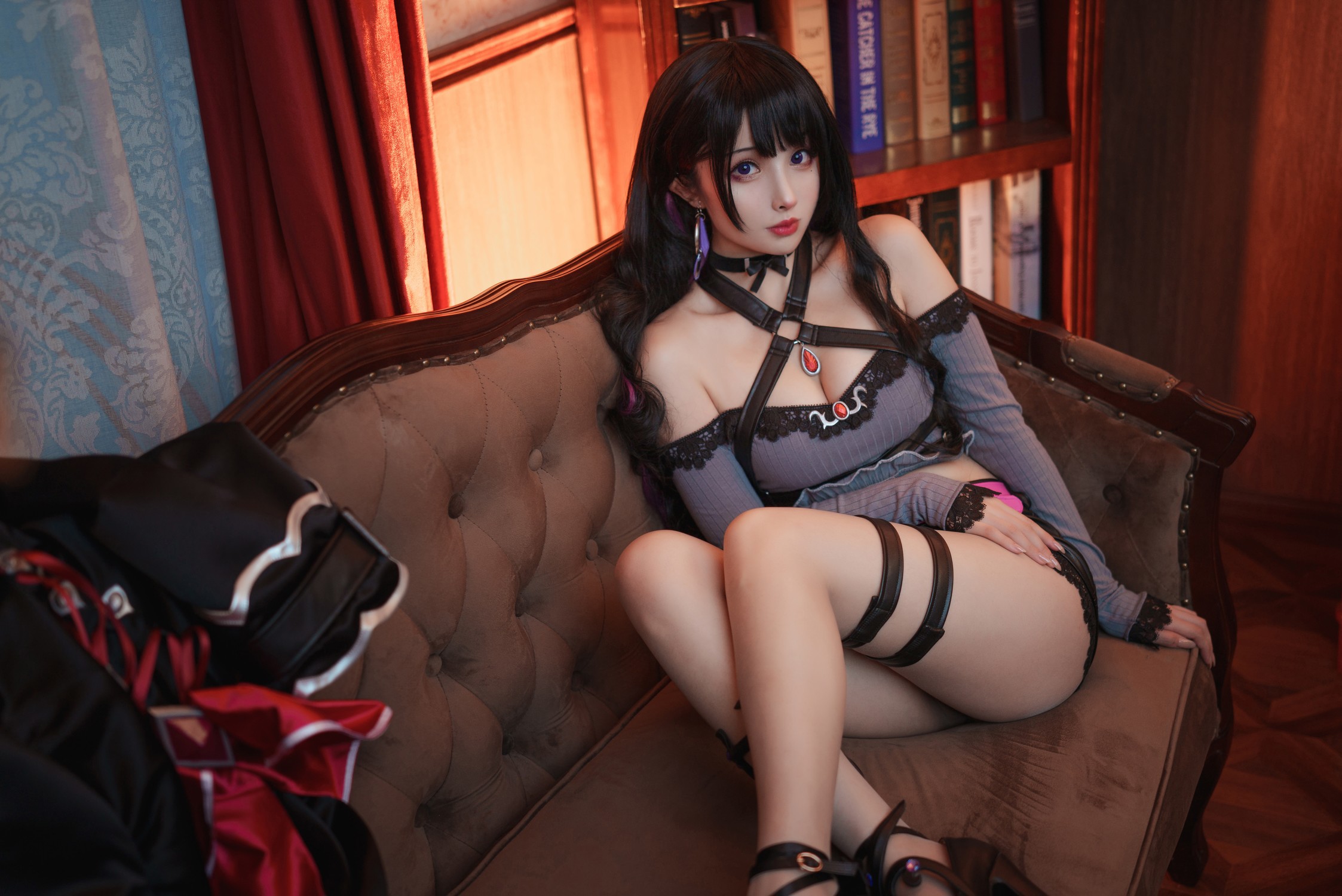 Cosplay Rioko凉凉子 魅魔X恋乃夜舞 6