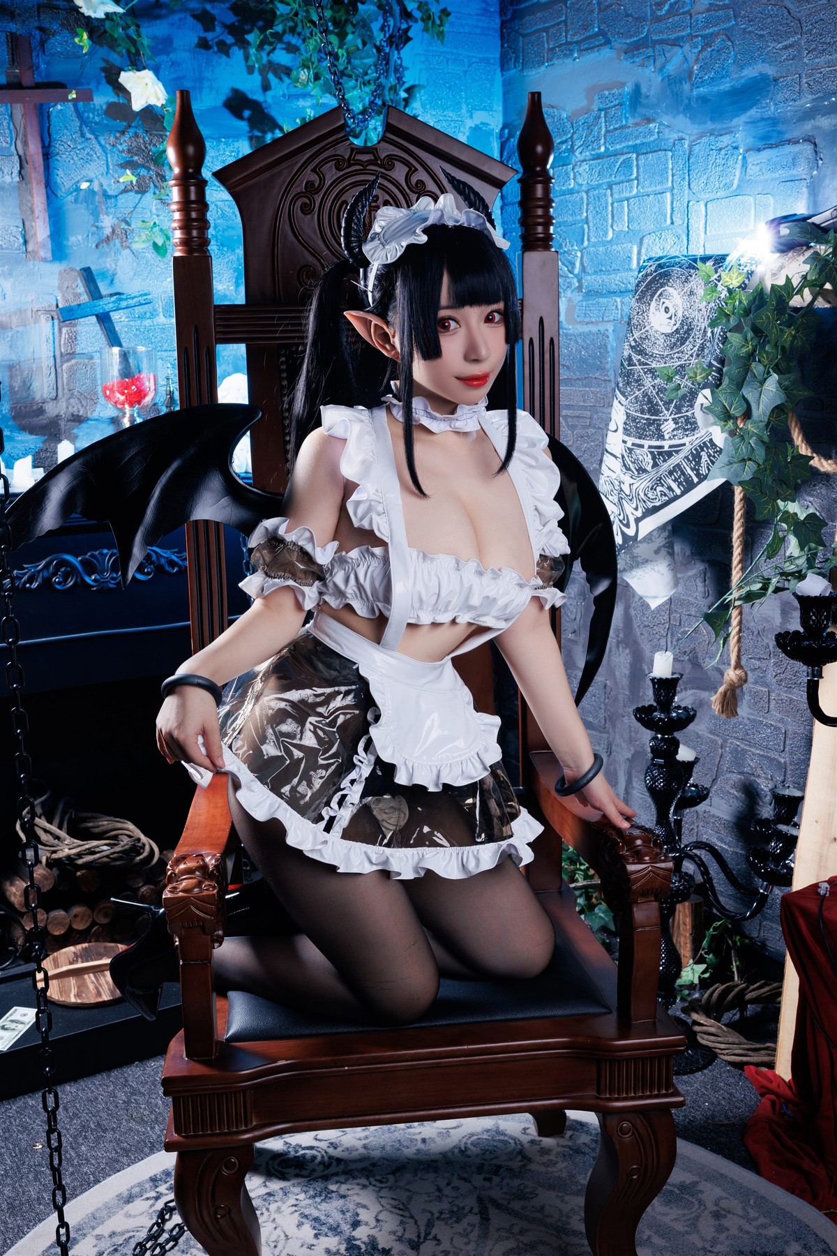 Cosplay 胡桃猫Kurumineko 女仆吸血姬 Vol.02 25
