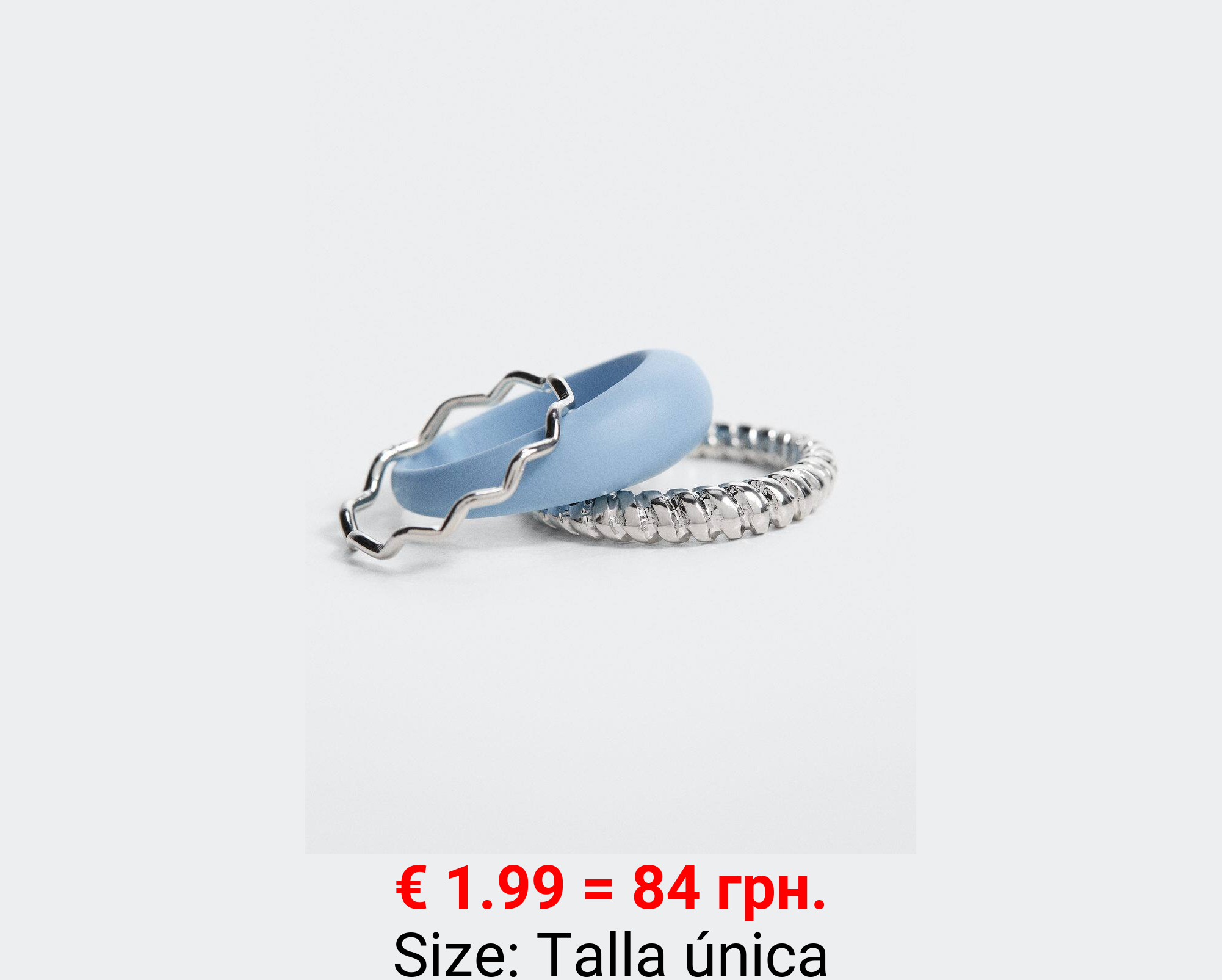 Pack 3 anillos combinados