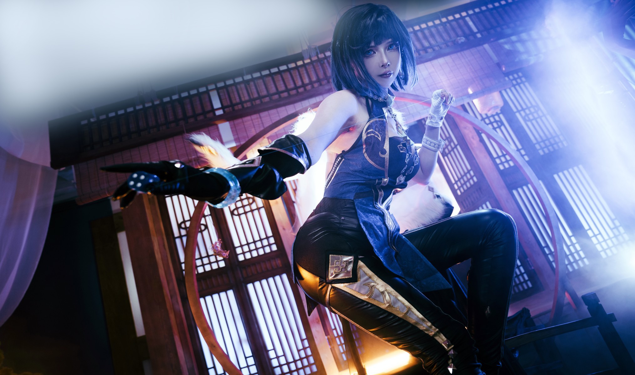 Cosplay 夏小秋秋秋 夜兰 20