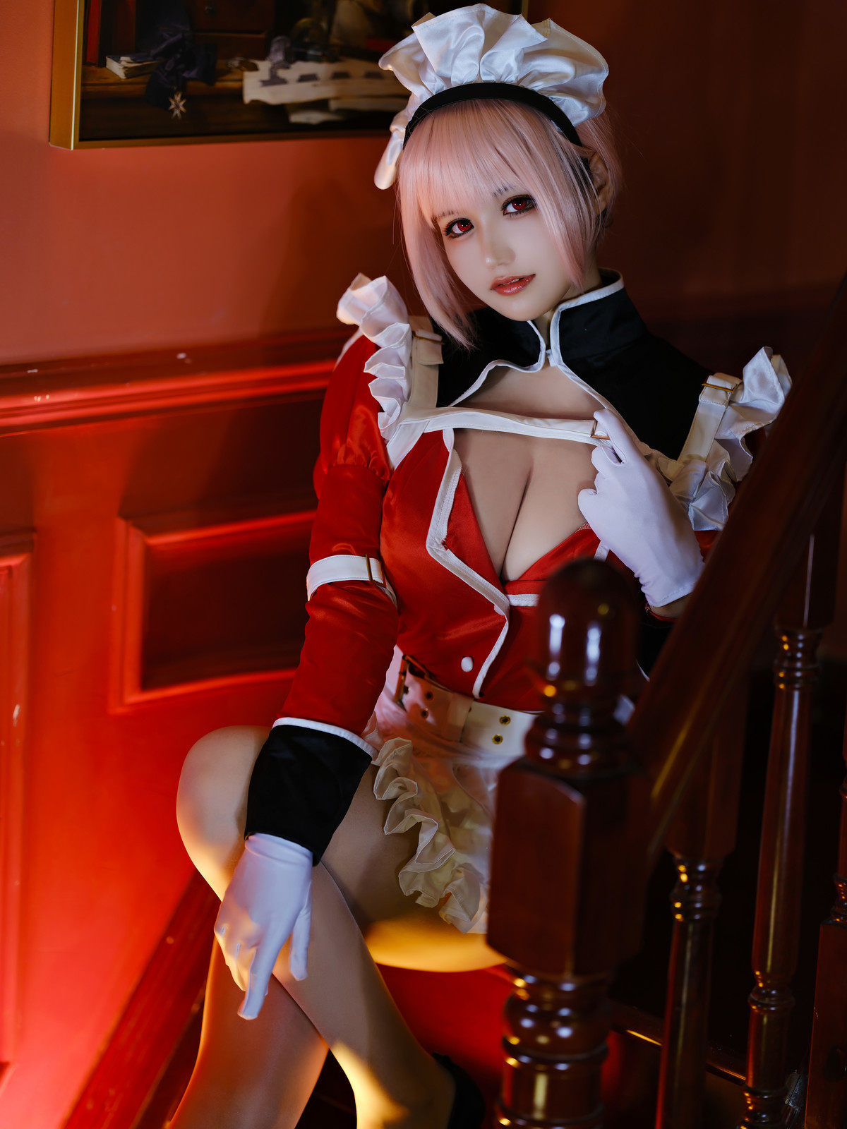 Cosplay 小仓千代w 南丁女仆 1