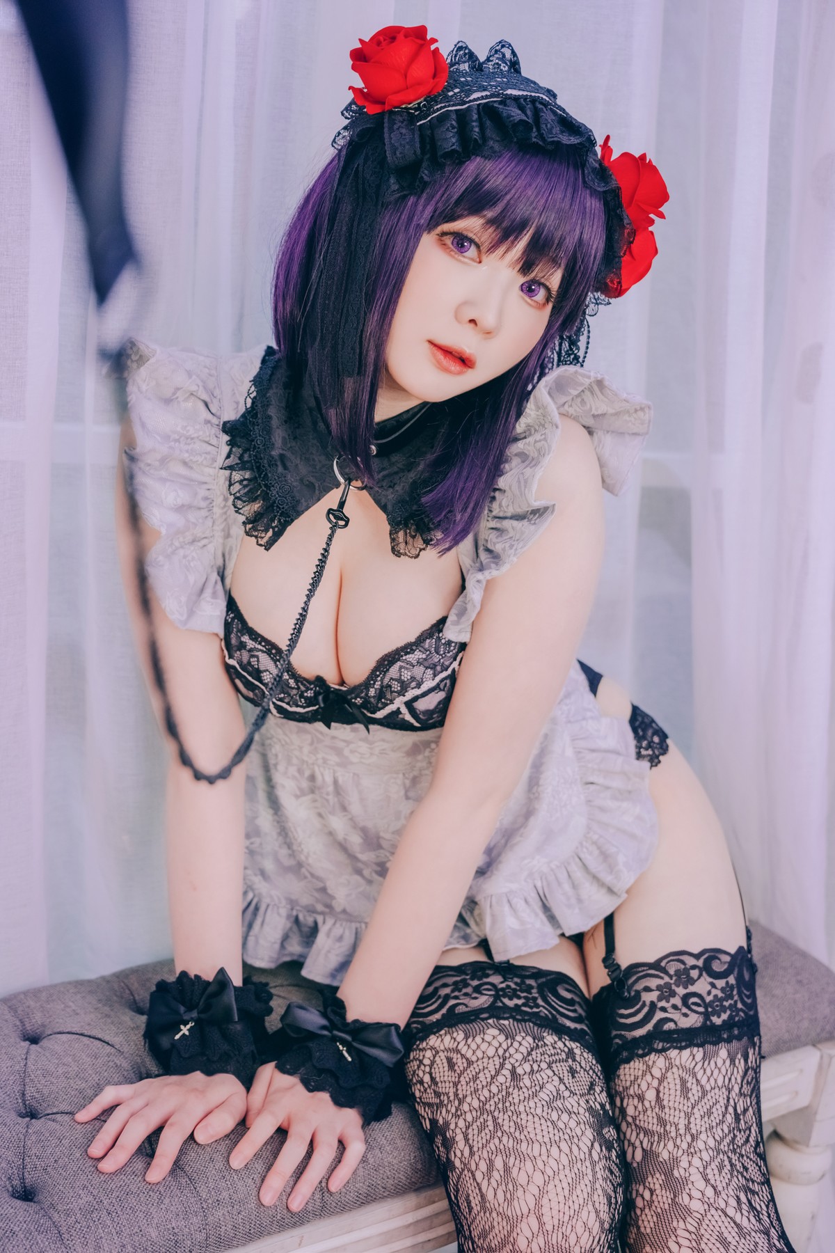 霜月shimo Cosplay 更衣人偶 黑江雫 27