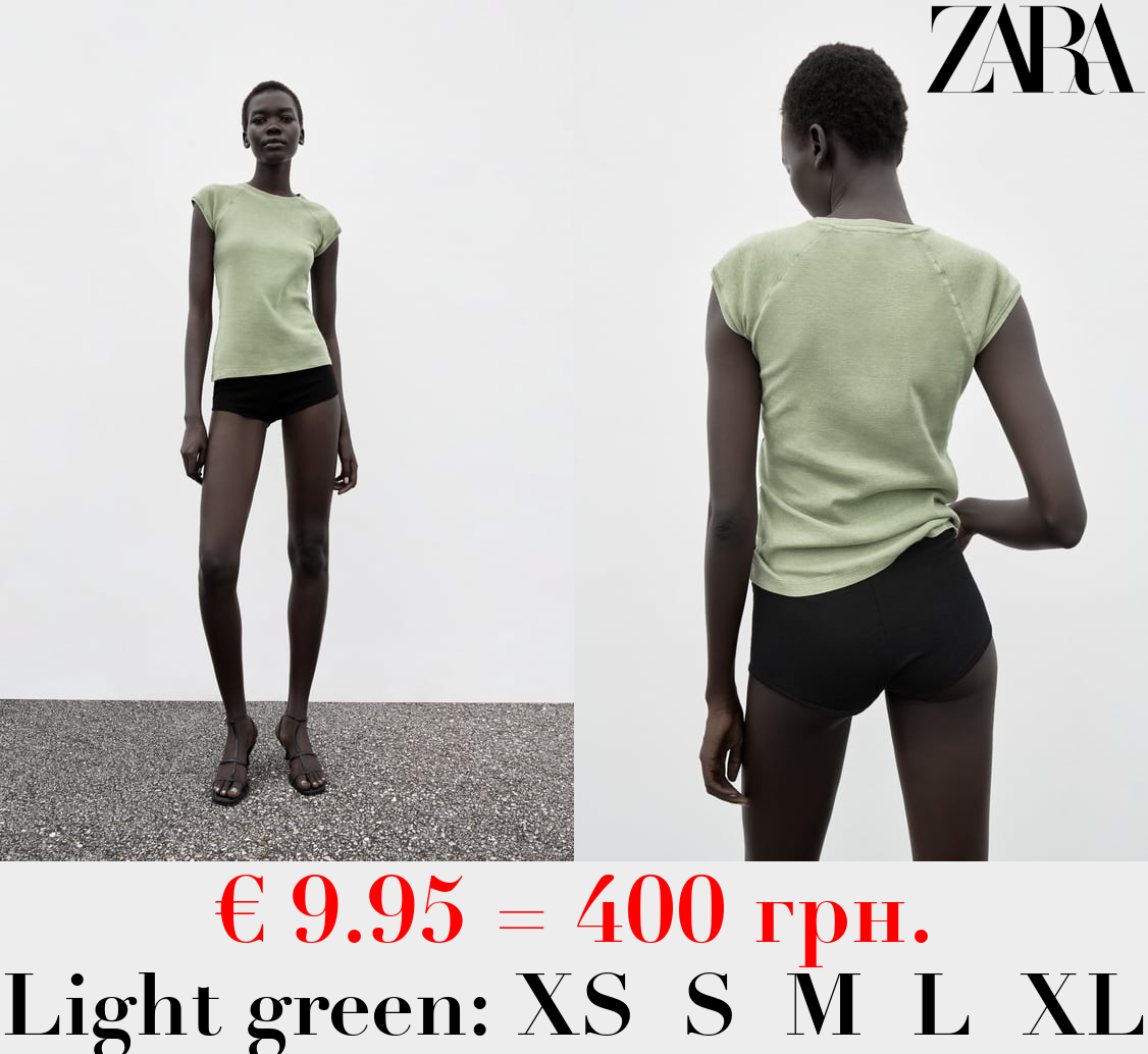 FADED COTTON T-SHIRT