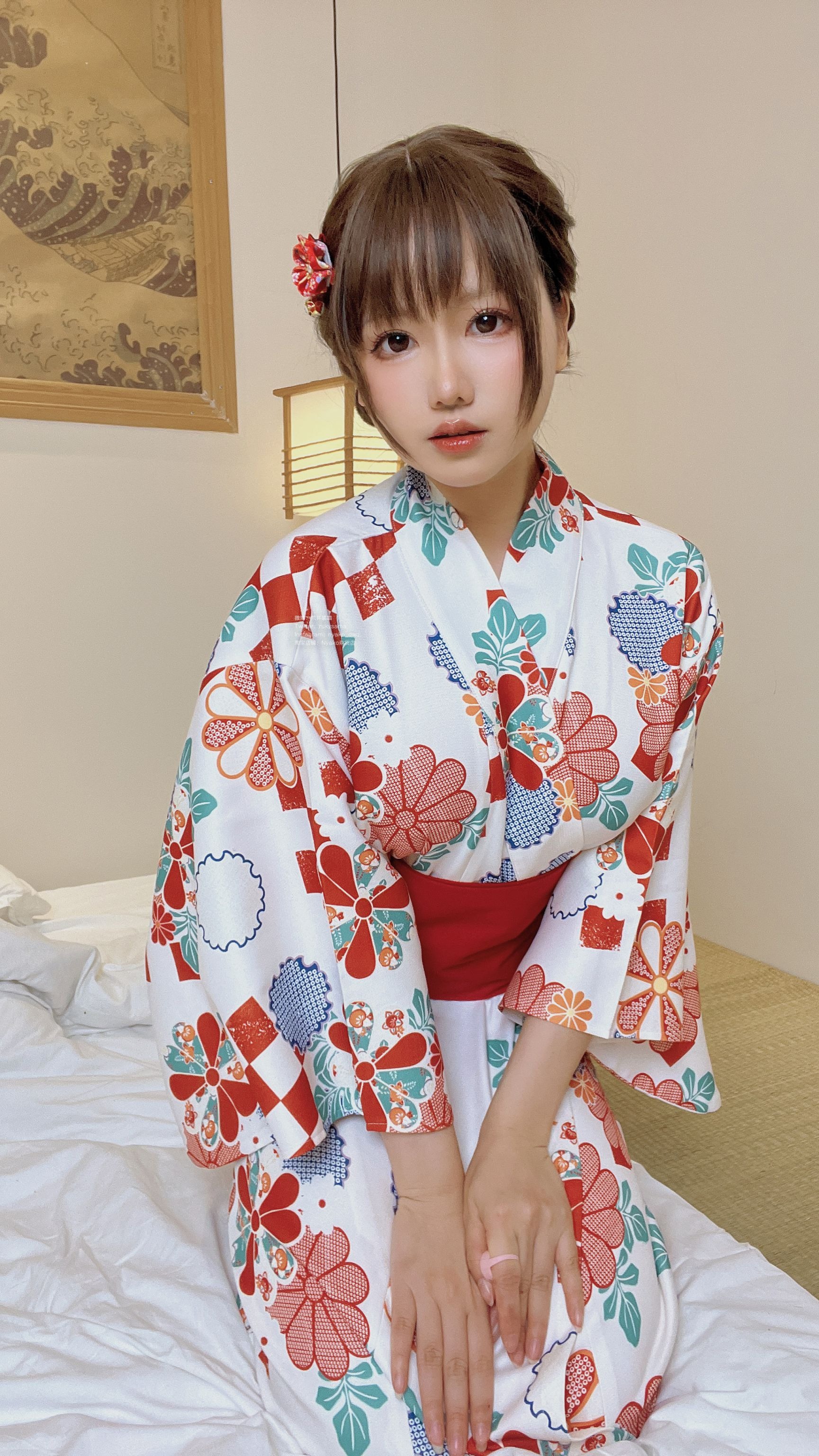 喵子Nyako #Nyako喵子 电子版41 和风烂漫 自拍 57