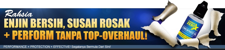 Tips Jaga Kenderaan Enjin Bersih Powerfull Susah Rosak Tanpa Top Overhaul Brahim Telegraph