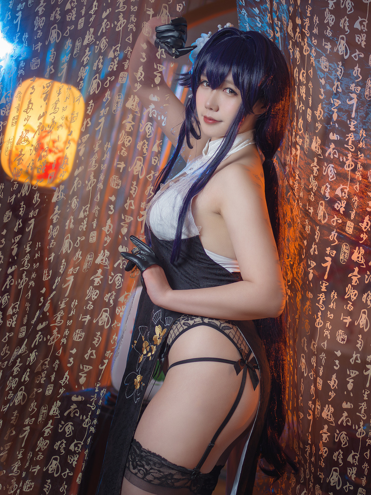 Cosplay 麻花麻花酱 吾妻旗袍 14
