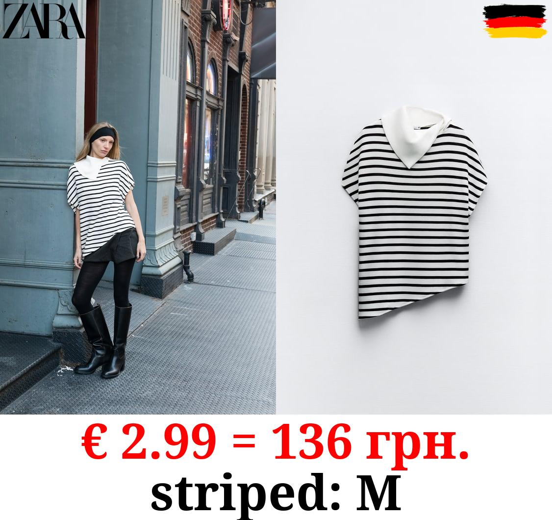 STRIPED SOFT SWEATER