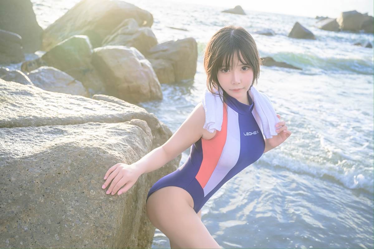[Cos]抖娘利世 - 竞技泳衣[60P+3V] 9