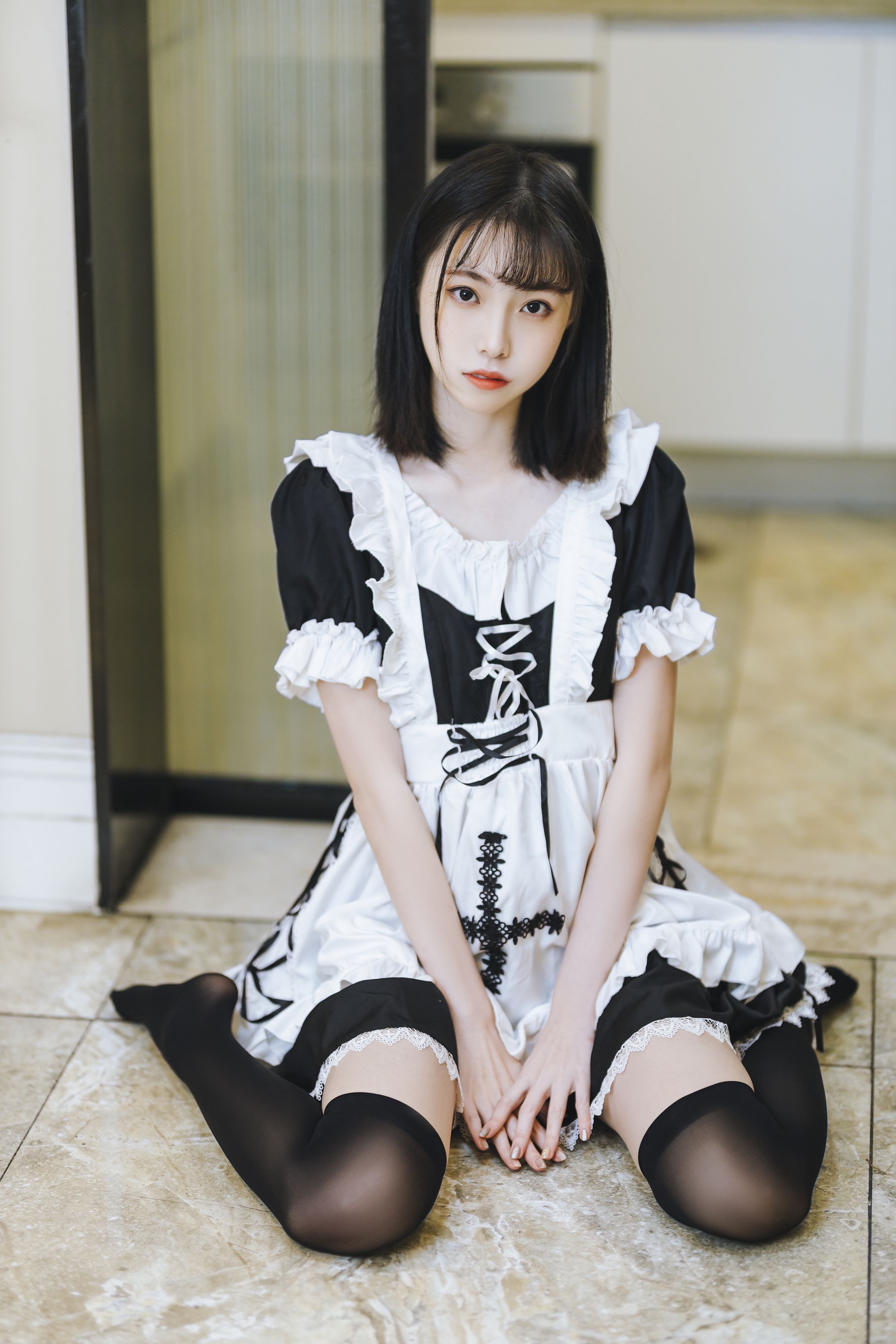 许岚LAN 短裙女仆 8