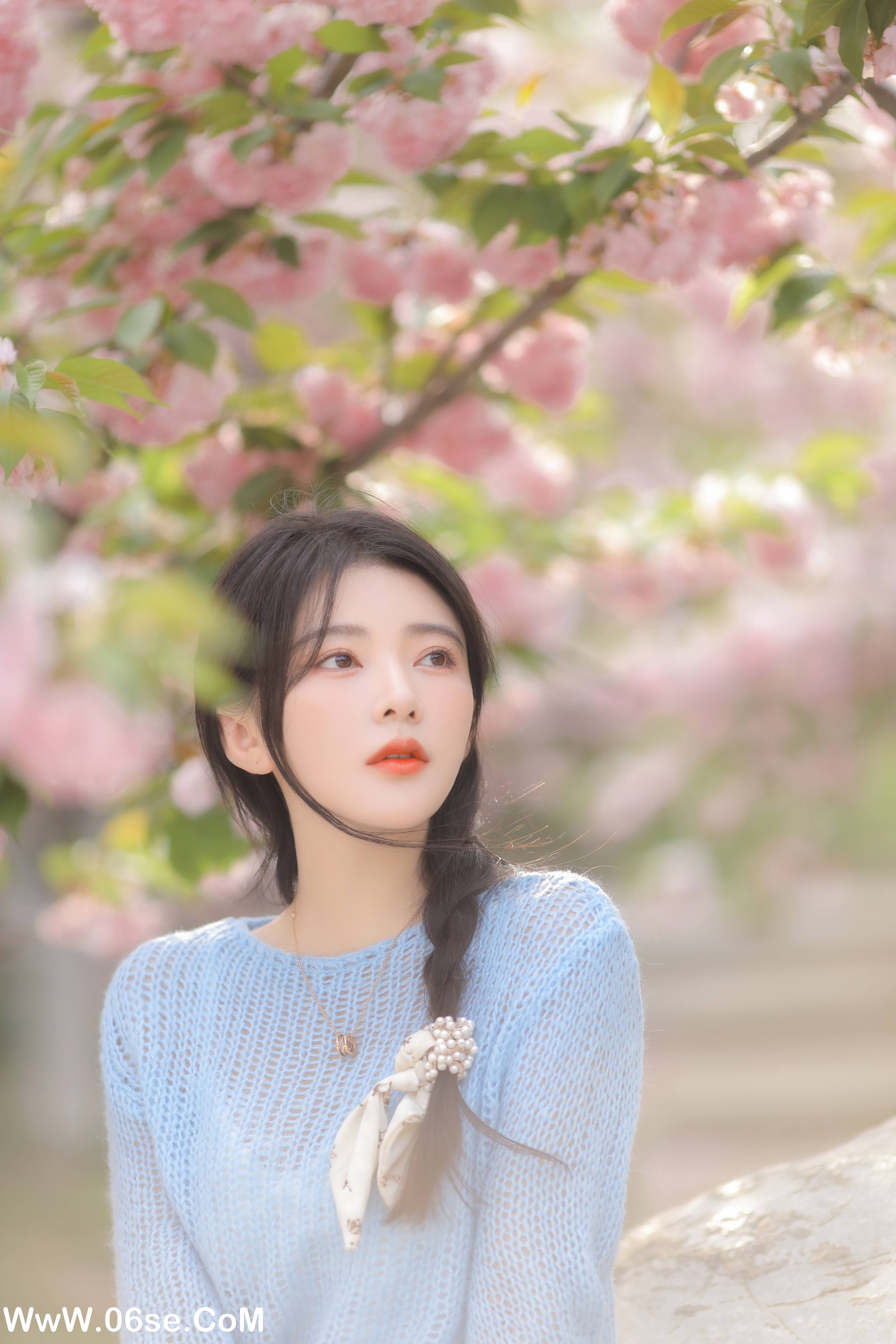 图片[26]-[YITUYU艺图语]2022.06.22 粉蓝晚樱 杨伊墨[29P-121.6M]-六色网