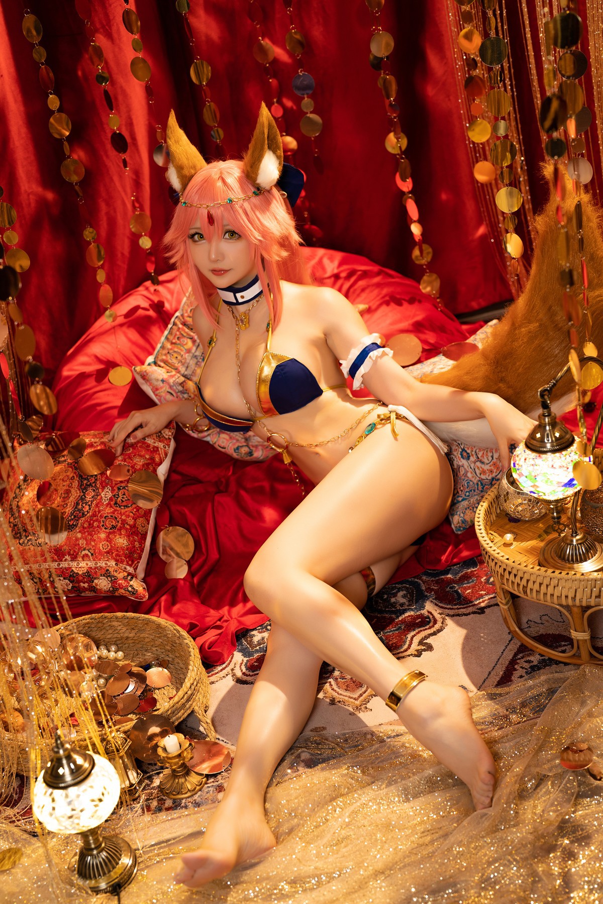 星之迟迟 Cosplay 玉藻前舞娘 29