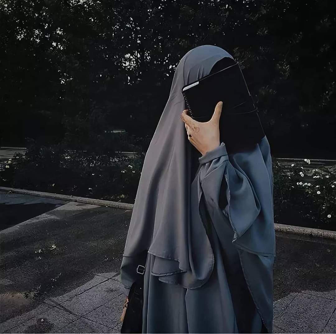 Фото девушек в хиджабе без лица фото