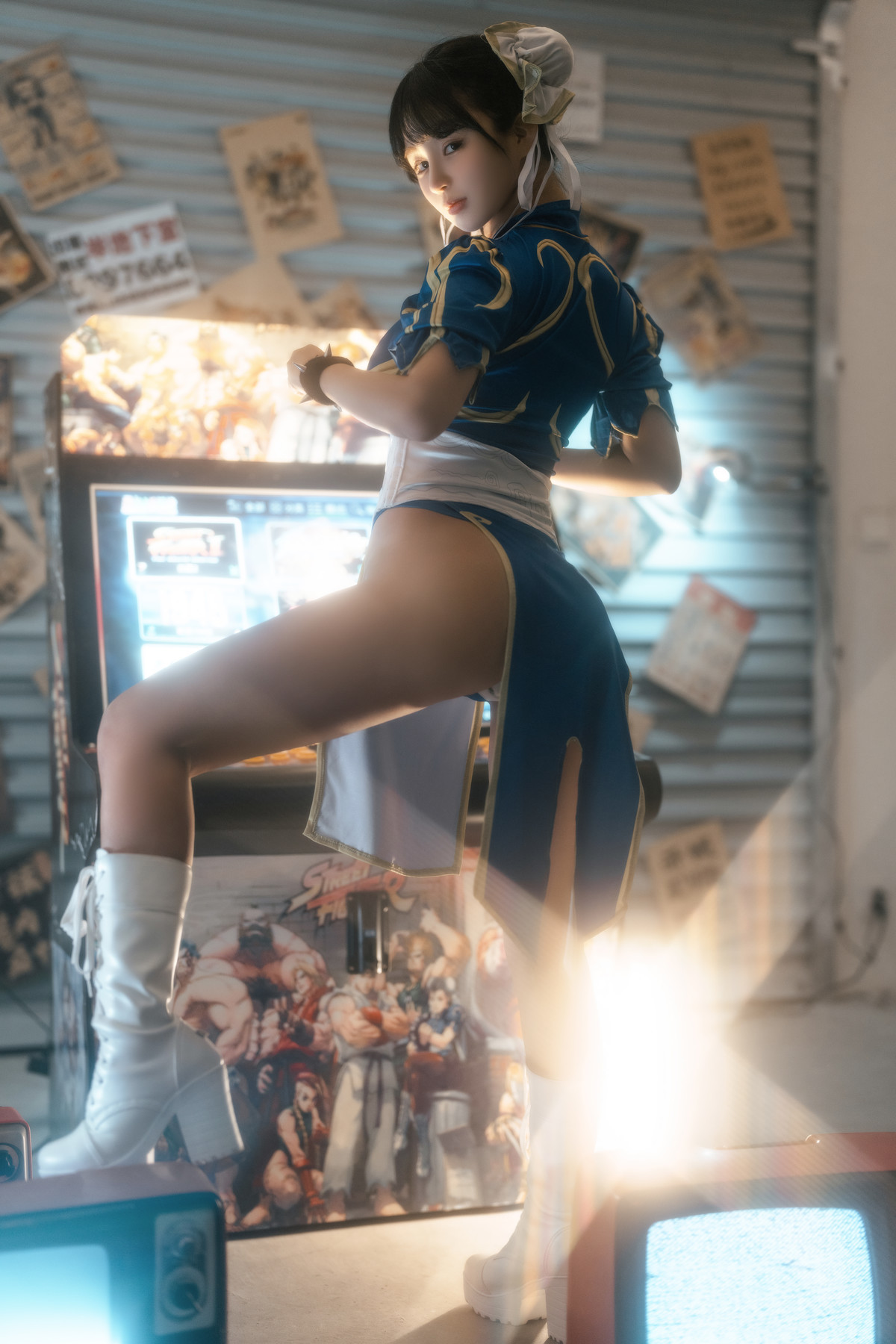 Cosplay 桜井宁宁 电玩春丽 Set.01 21