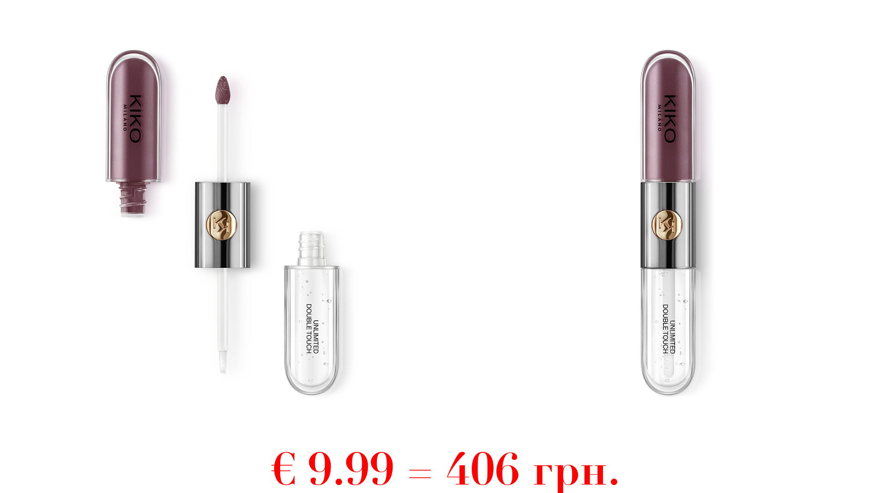 unlimited double touchFlüssiger Lippenstift mit langem Halt (12 Stunden*) in 2 Schritten, strahlendes Finish