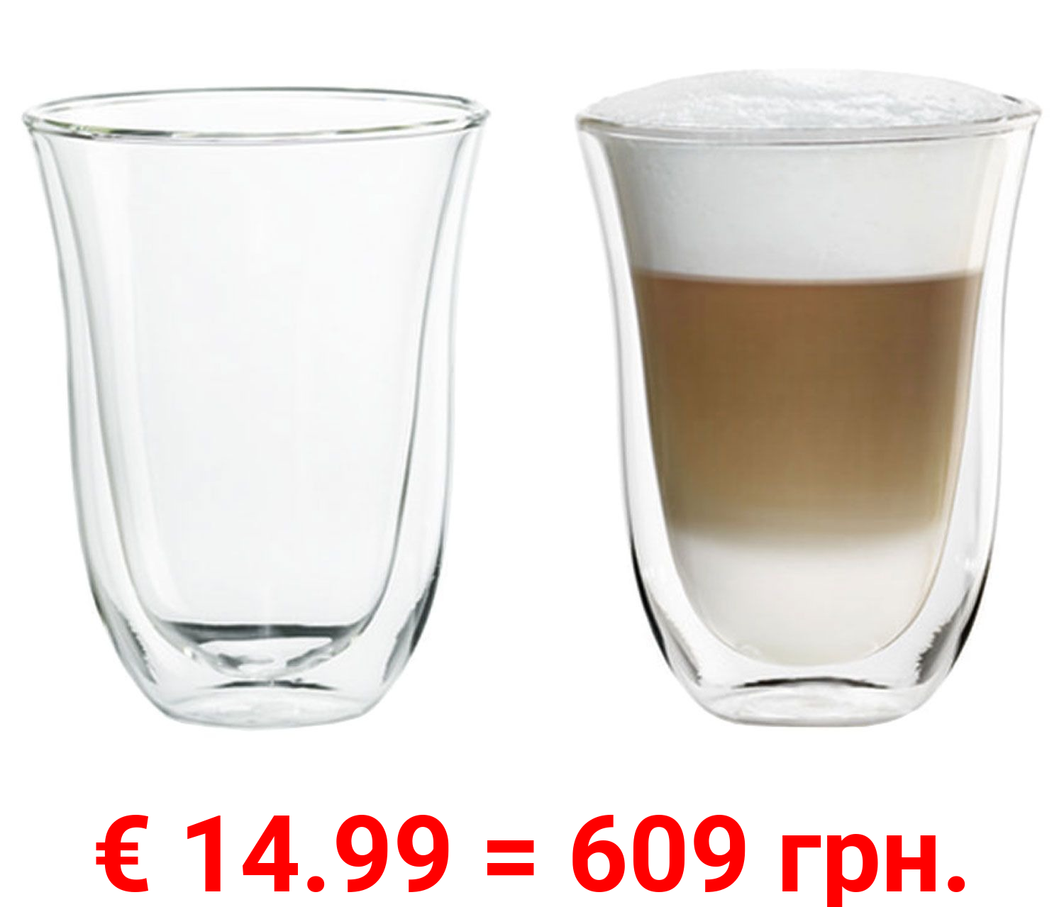 Delonghi Thermoglas 2 Stück
