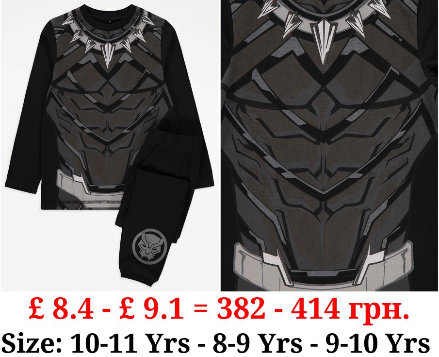 Marvel Black Panther Character Black Pyjamas