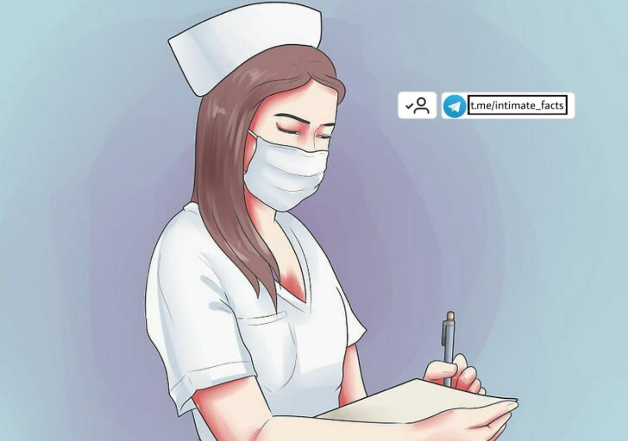 Медсестра арт скромная