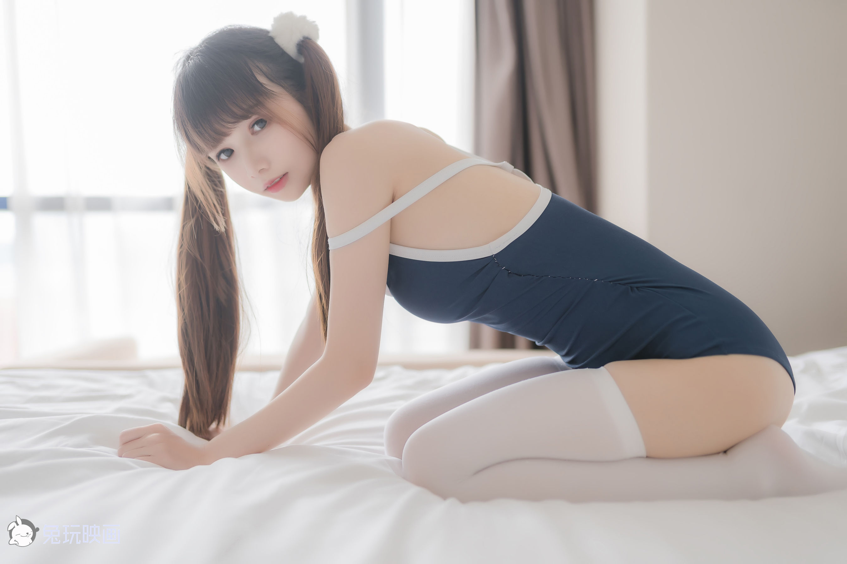 [兔玩映画]_-_夏日泳装_Vol.036_白丝袜-写真图集共41P 4
