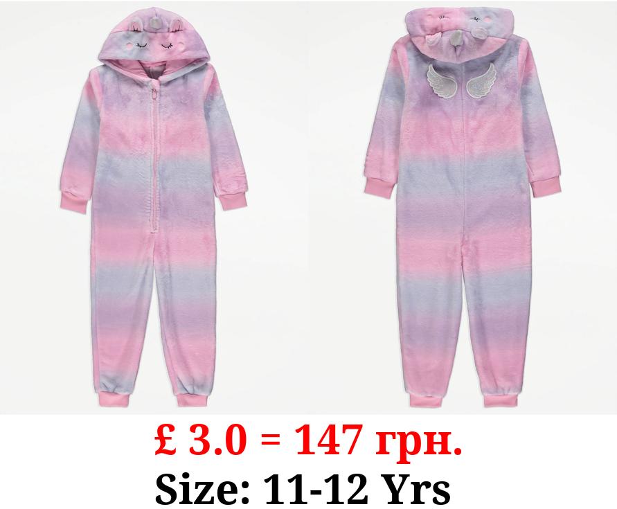 Pastel Ombre Soft Touch Unicorn Onesie