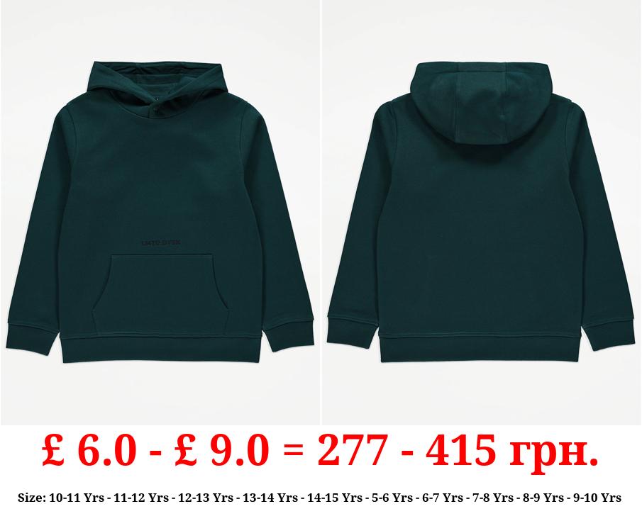 Dark Green Limited Division Embroidered Hoodie