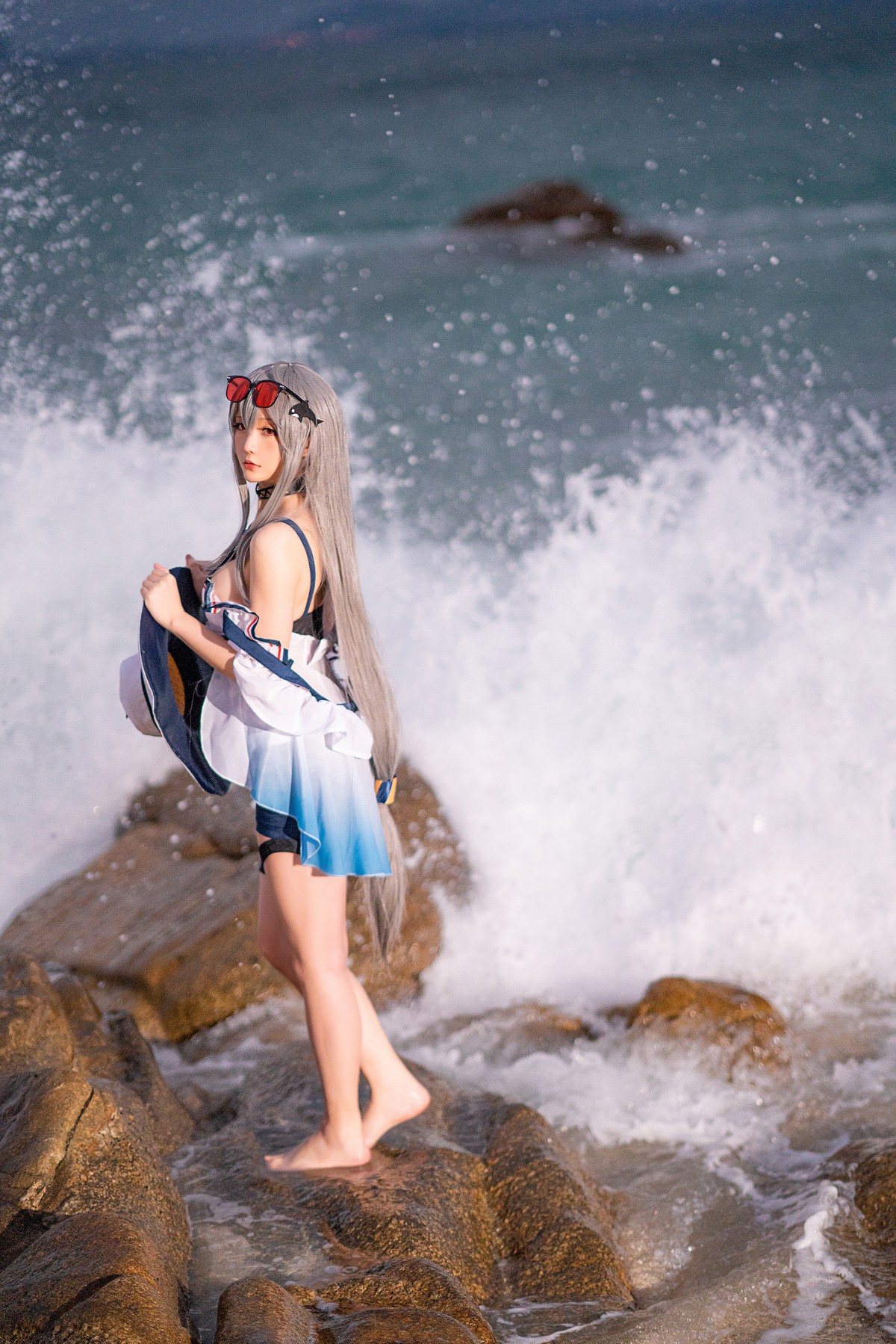Cosplay 星之迟迟Hoshilily 斯卡蒂 10