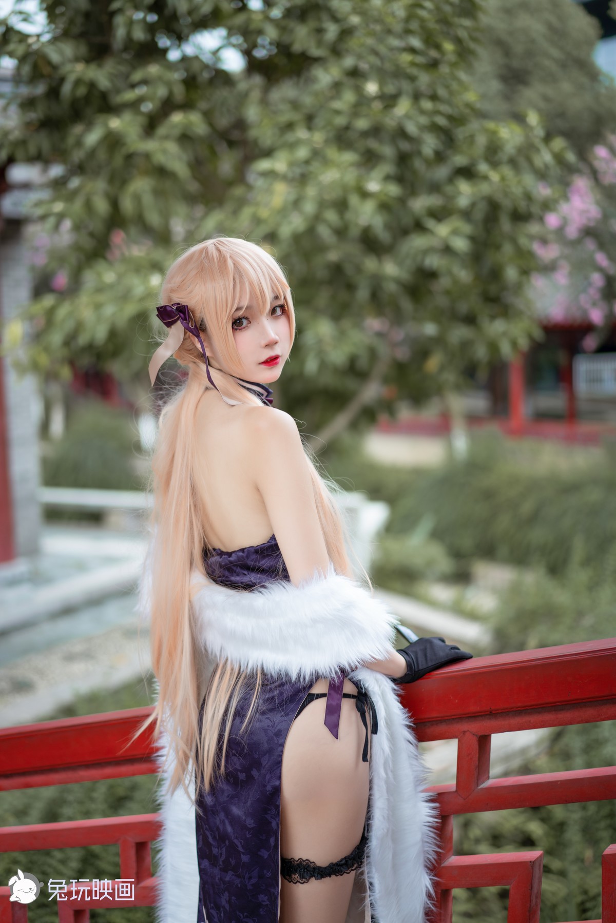 Cosplay 兔玩映画 紫雨心 9