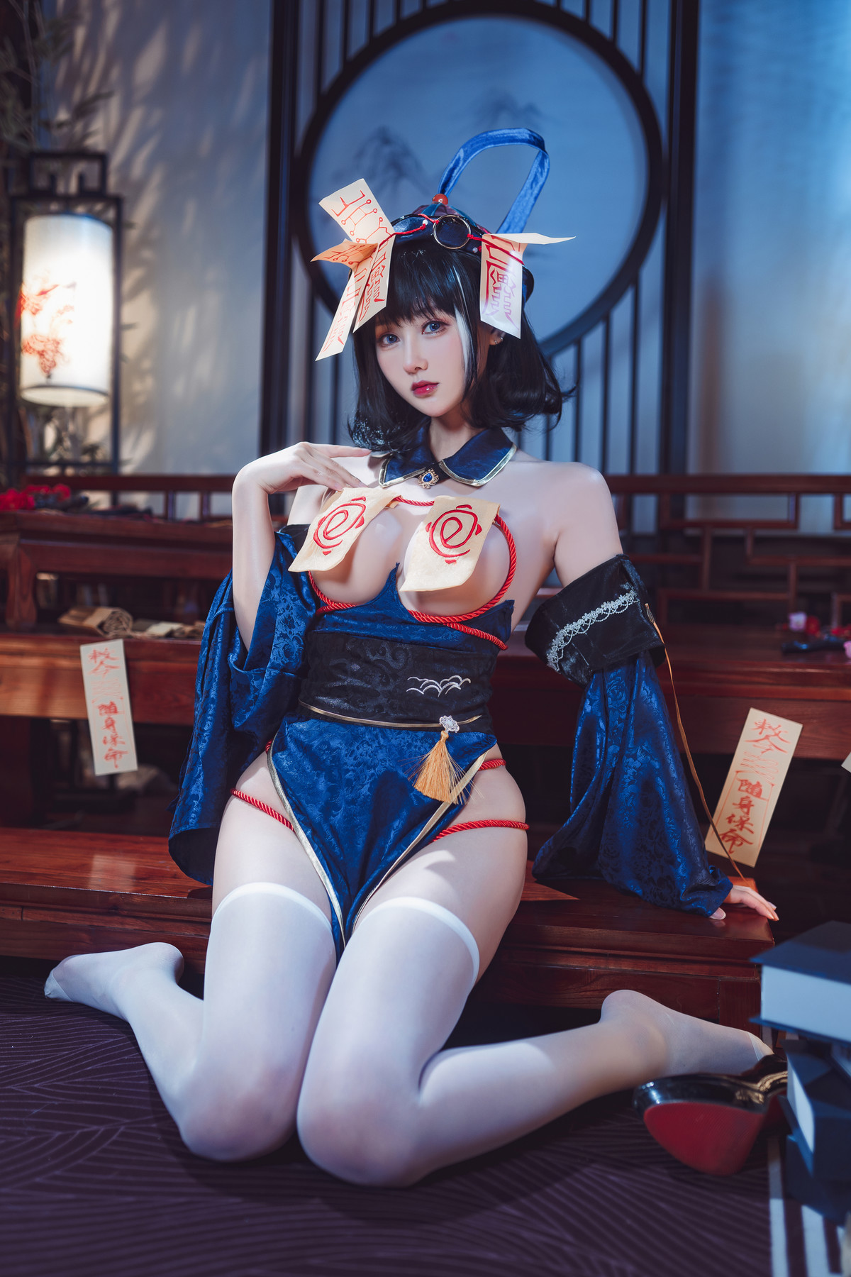 Cosplay 羽生三未 华甲欢庆僵尸三未全 6