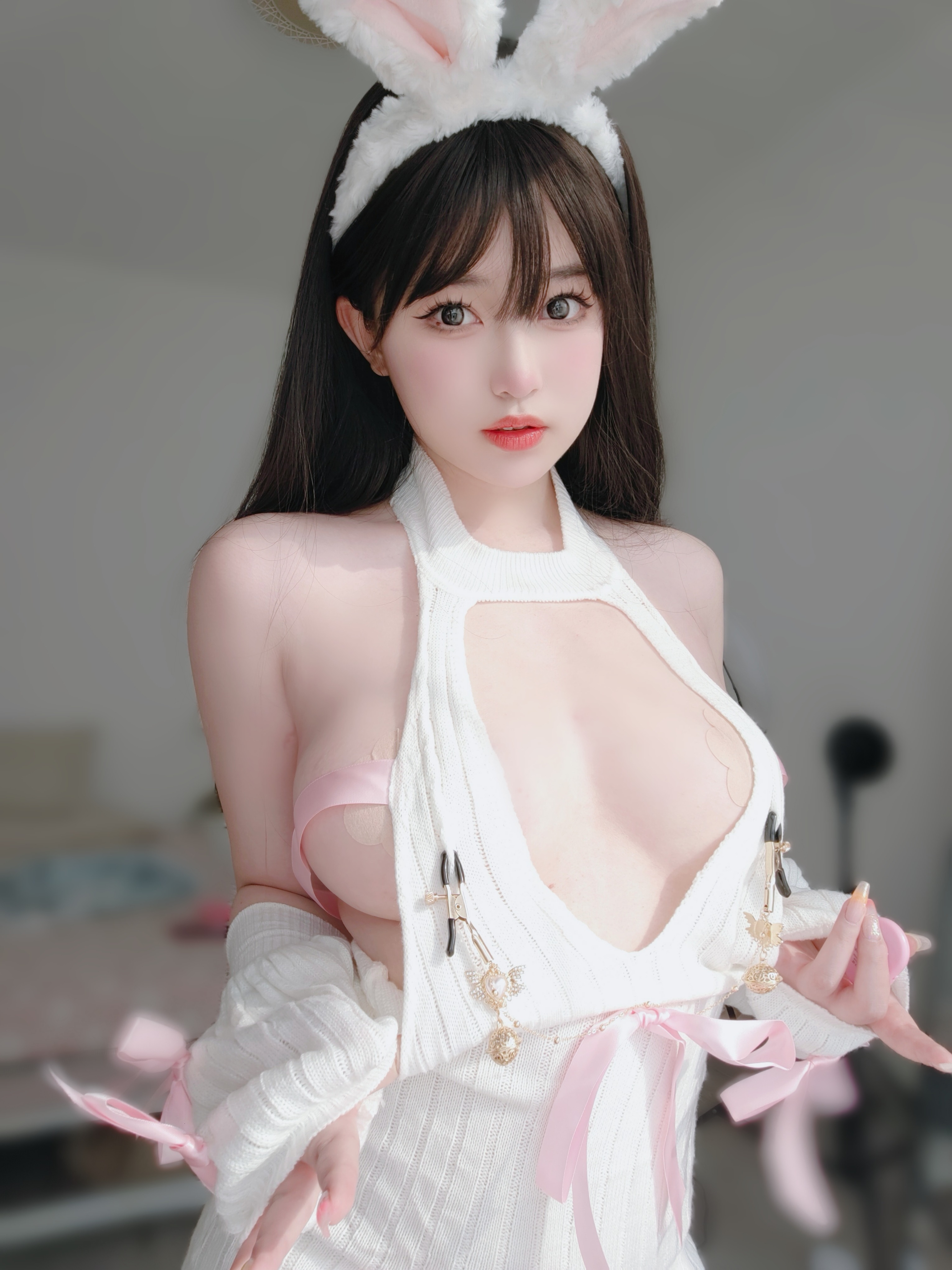 女主K 白丝兔女郎 [102P-296MB] 71