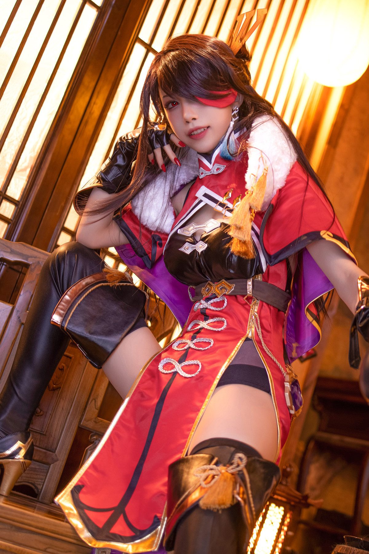 Cosplay 水淼Aqua 北斗凝光 Set.01 7