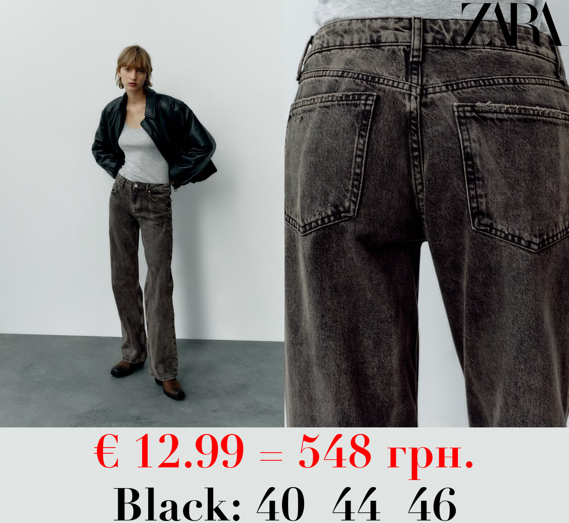 MID-RISE WIDE-LEG TRF JEANS