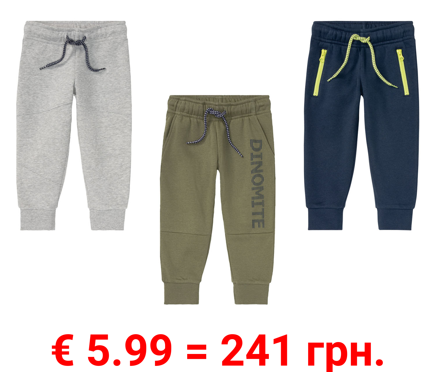 lupilu® Kleinkinder Jungen Sweathose mit Baumwolle