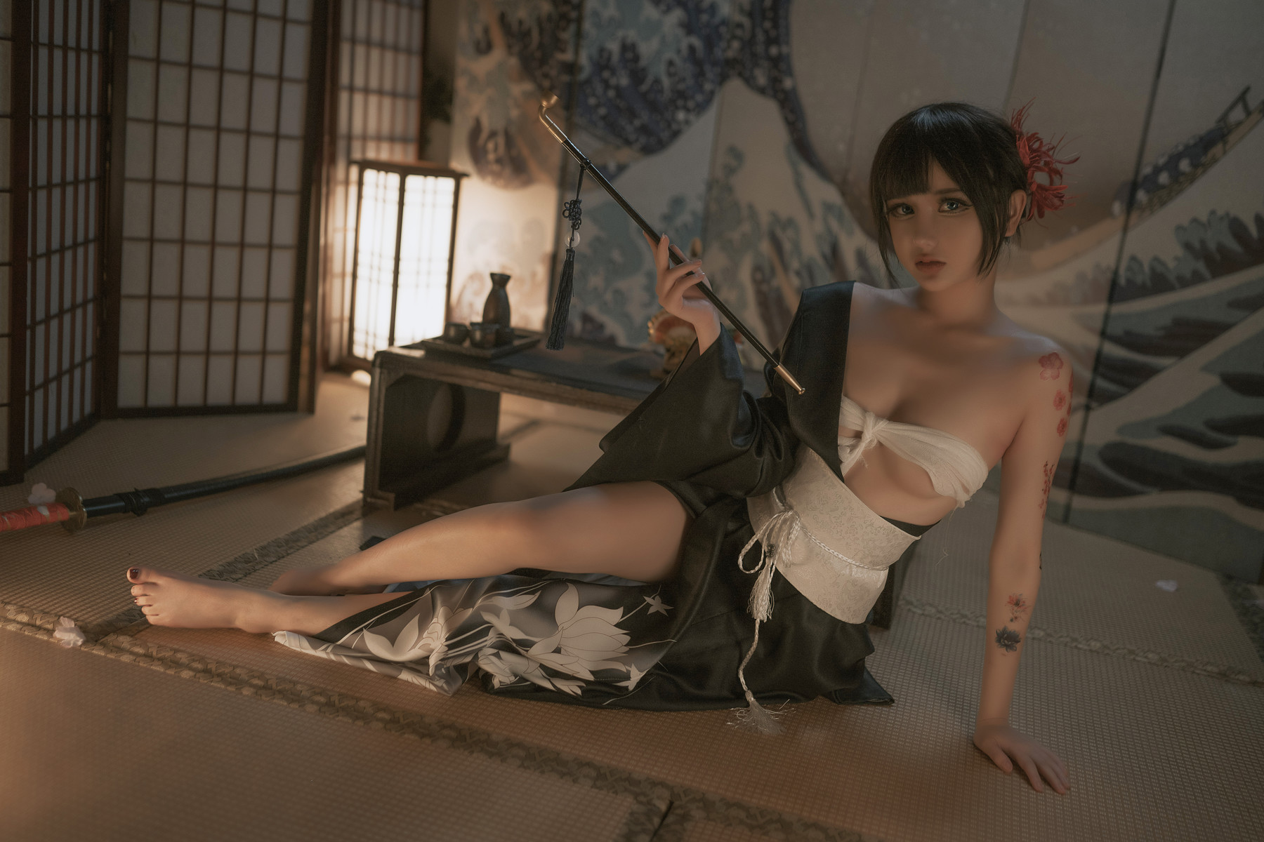 Cosplay 您的蛋蛋 黑帮大小姐 4